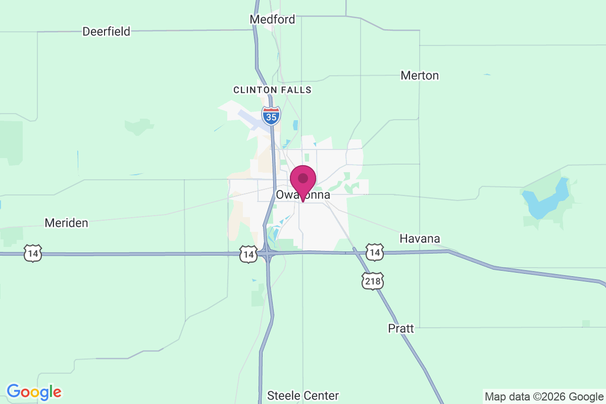 Owatonna map