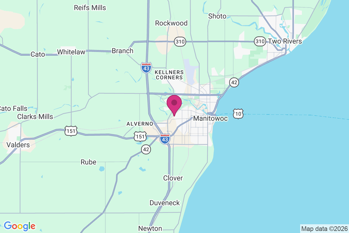 Manitowoc Rapids map