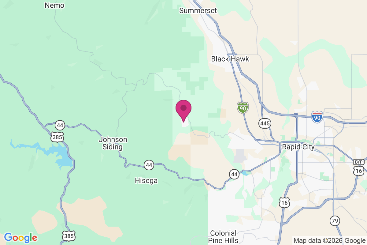 South Canyon Country Estates map