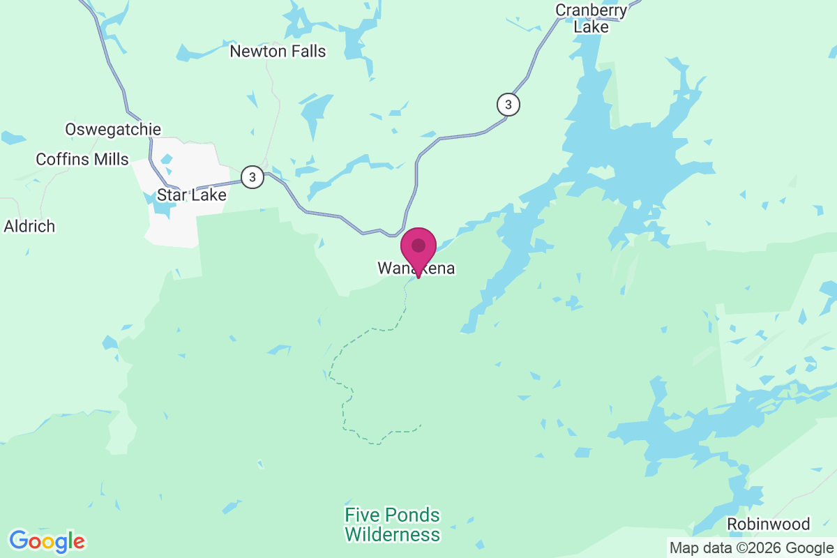 Wanakena map