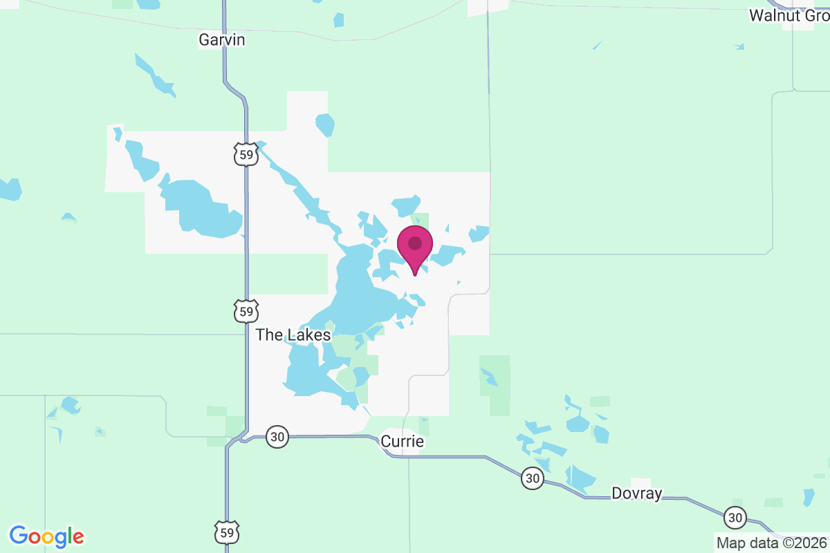The Lakes map