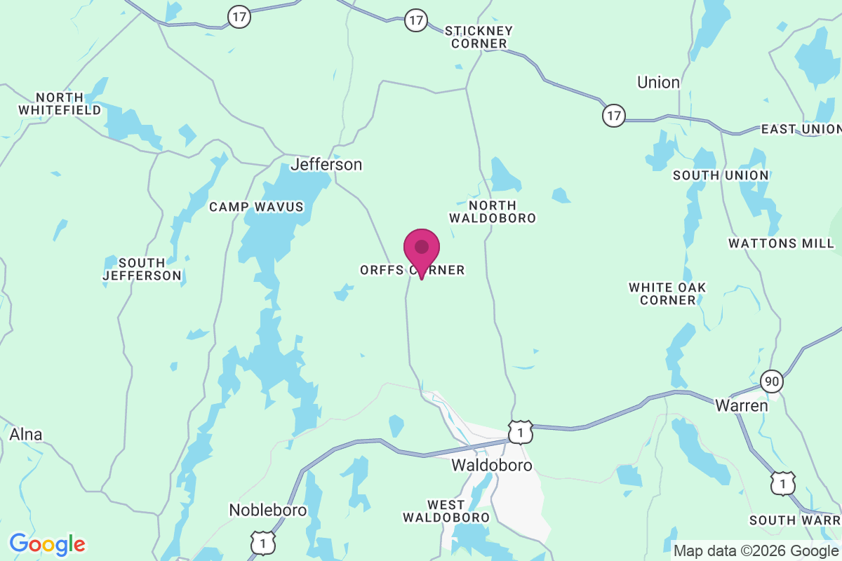 Orffs Corner map