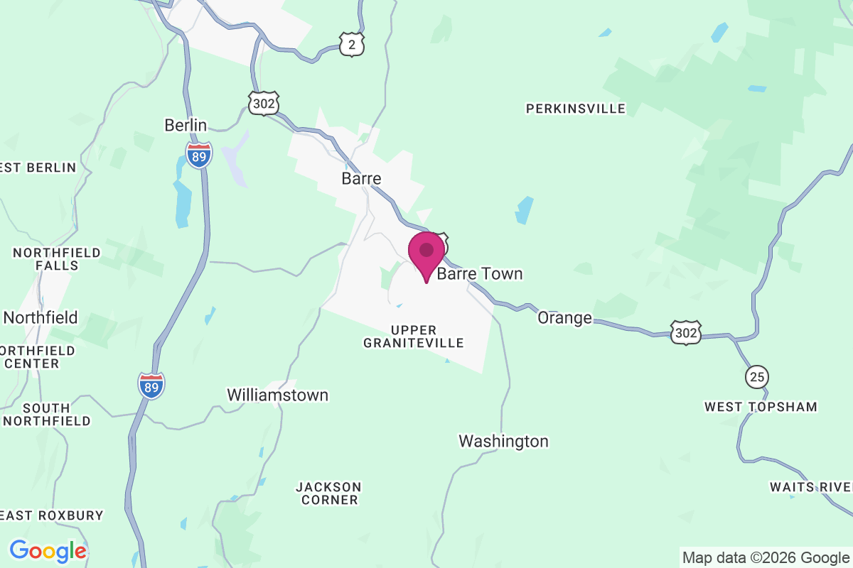 Lower Websterville map