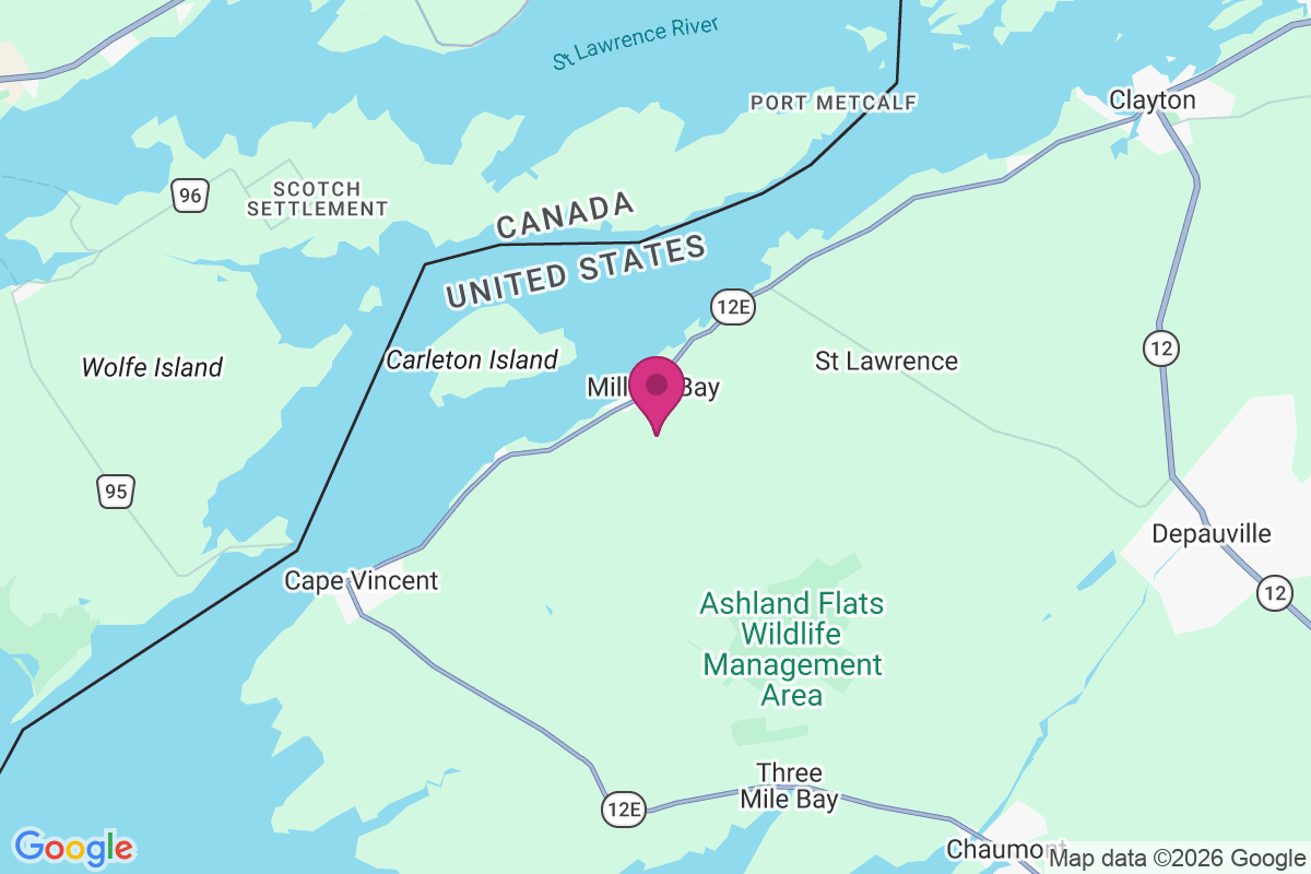 Millen Bay map
