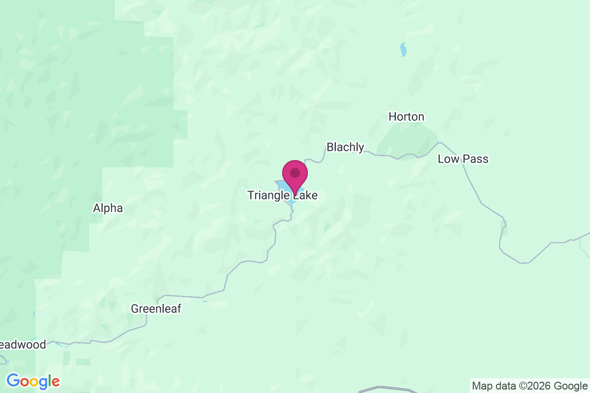 Triangle Lake map