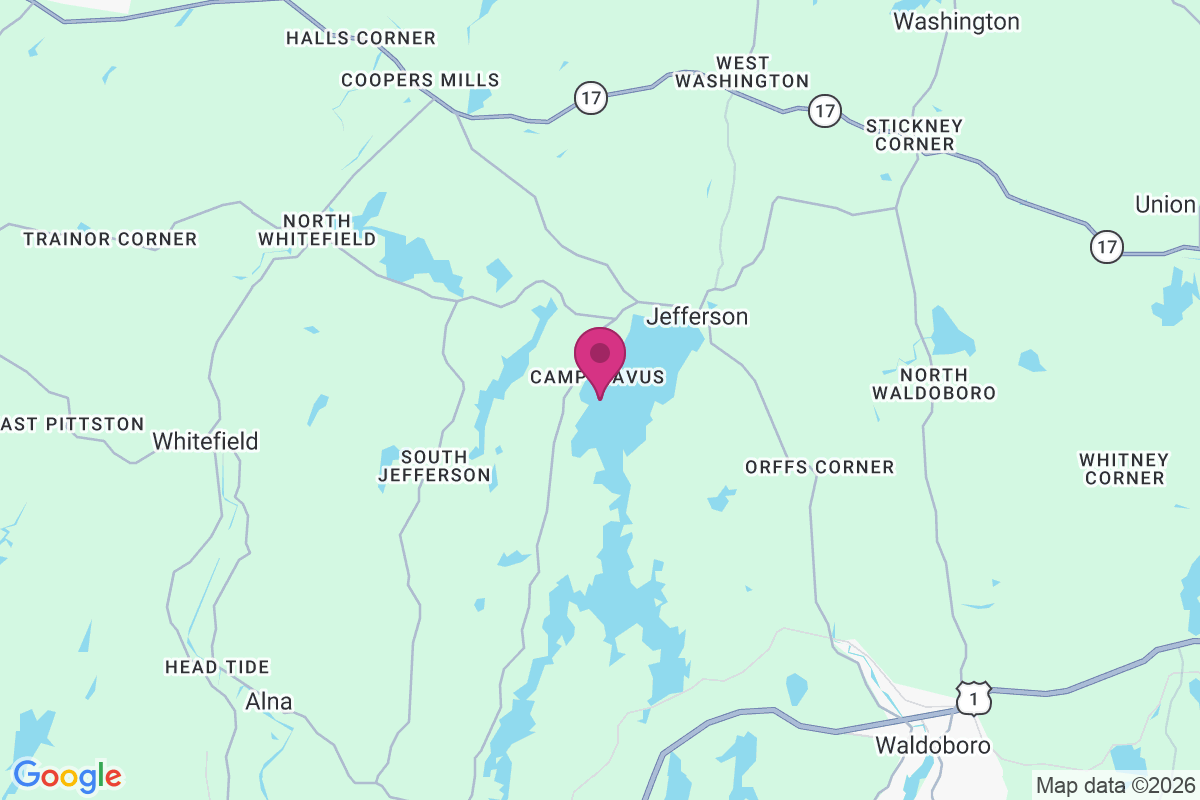 Camp Wavus map