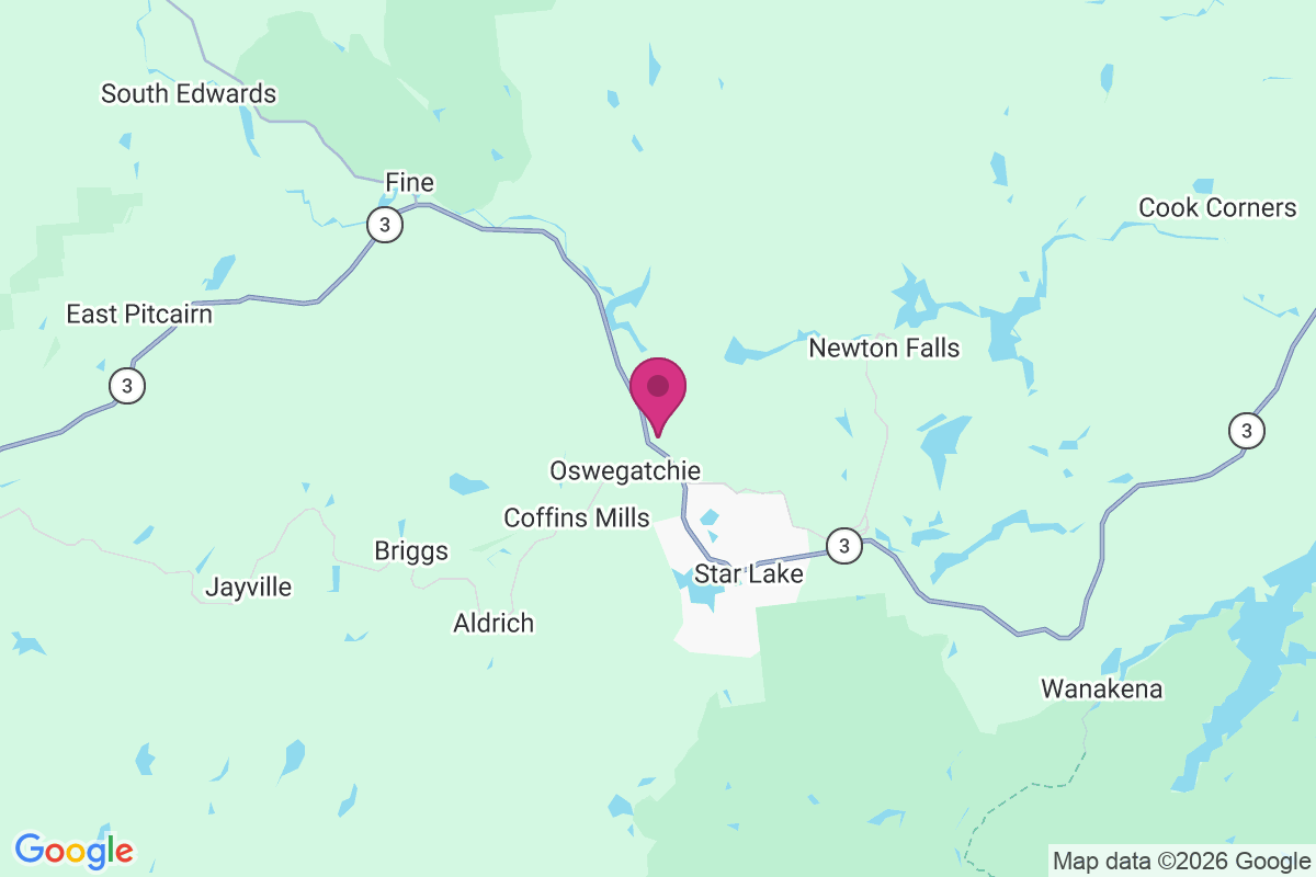 Lower Oswegatchie map