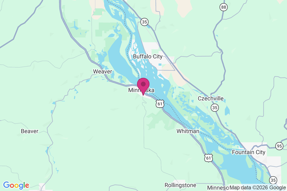 Minneiska map