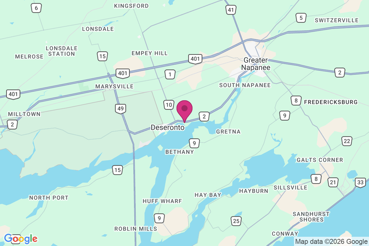 Deseronto map