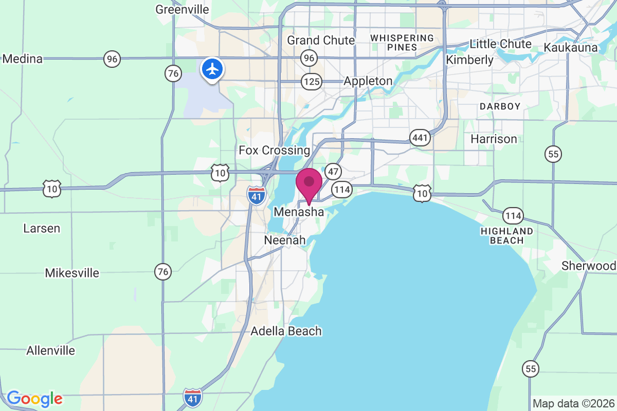 Menasha map