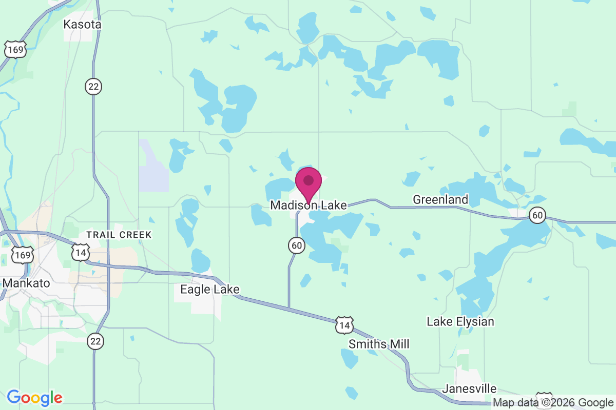 Madison Lake map