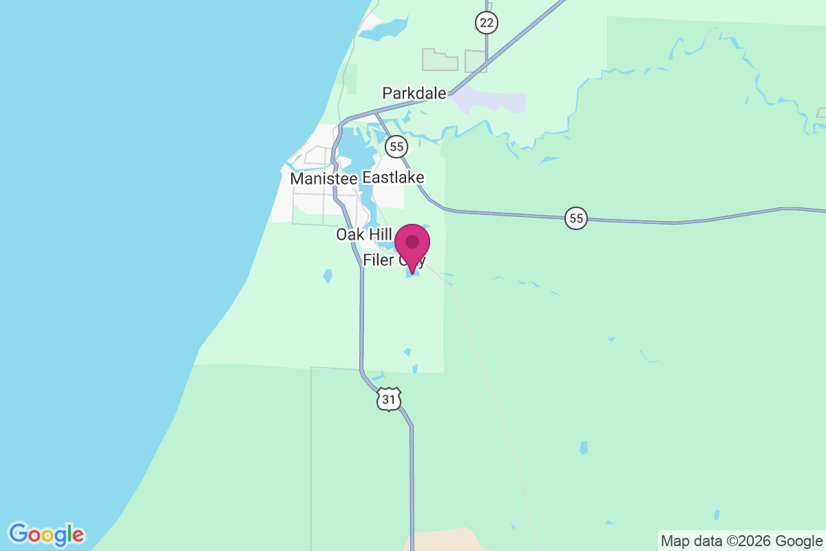 Filer City map
