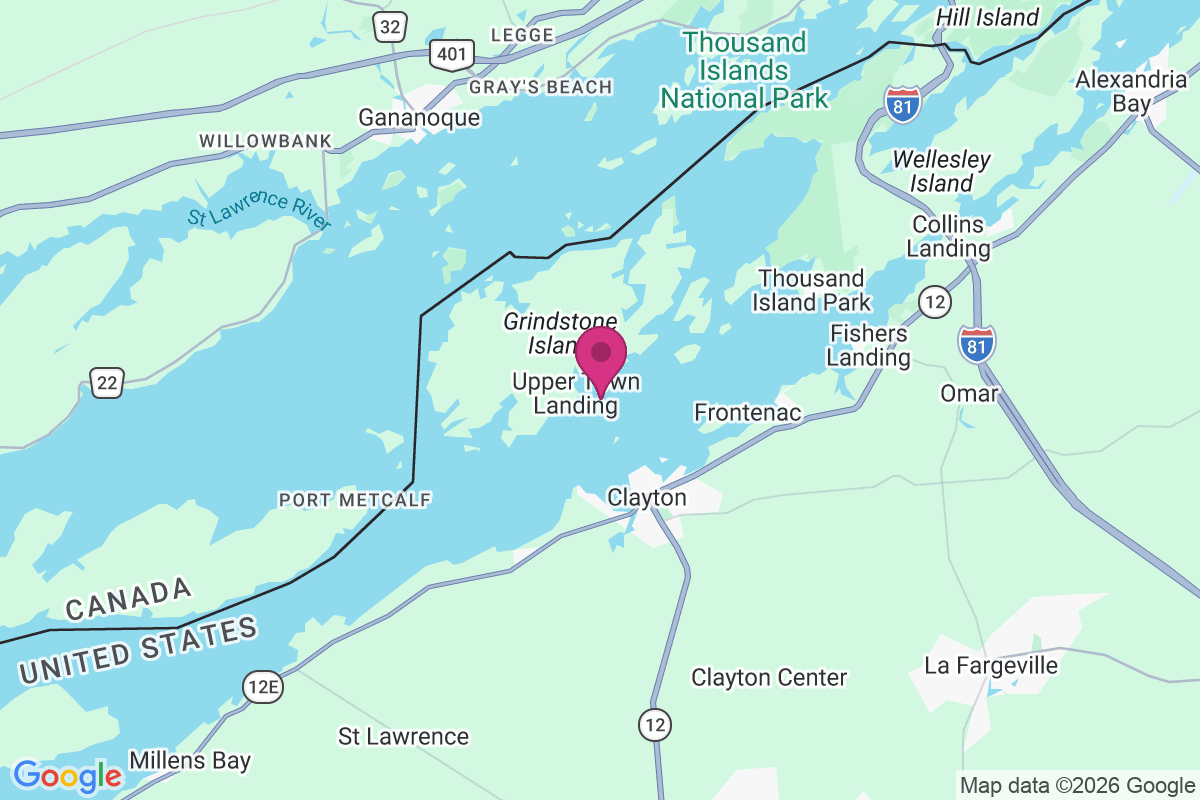 Upper Town Landing map