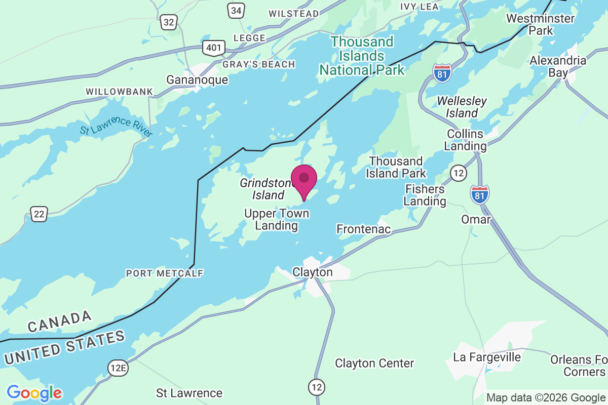 Lower Town Landing map