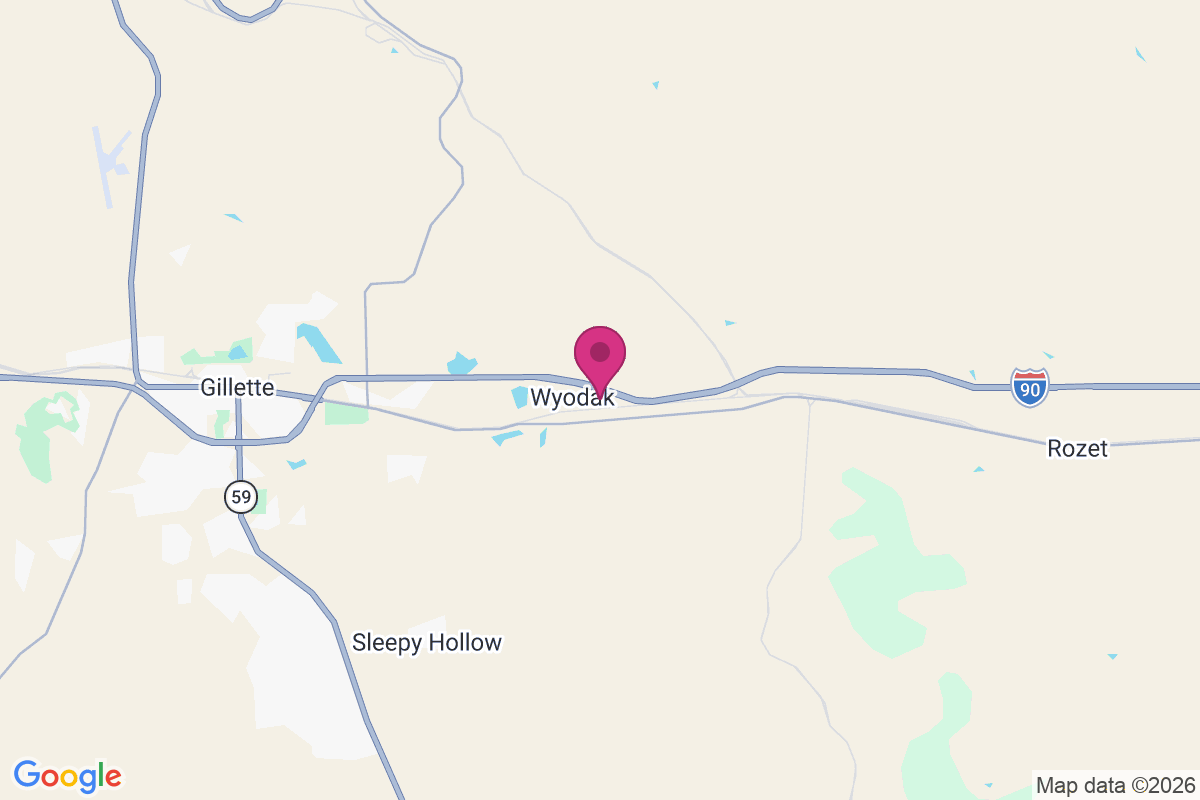 Wyodak map