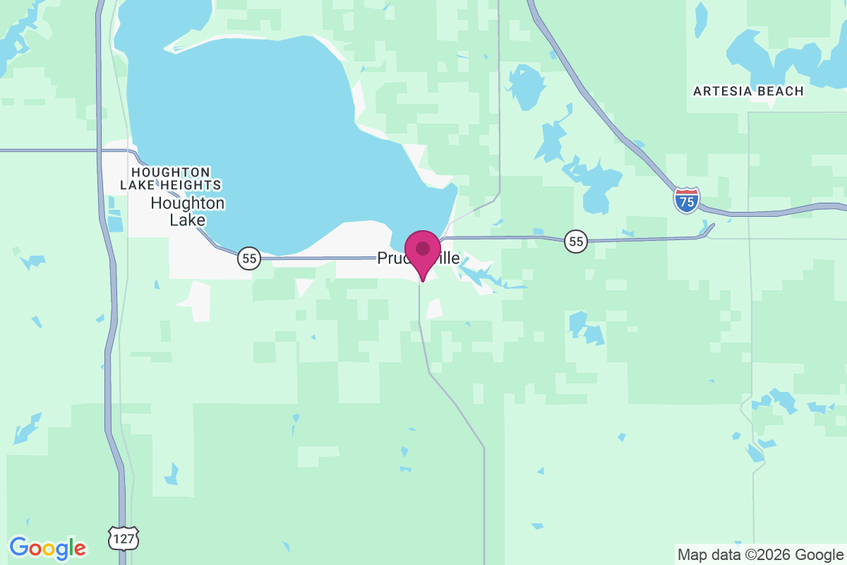 Prudenville map