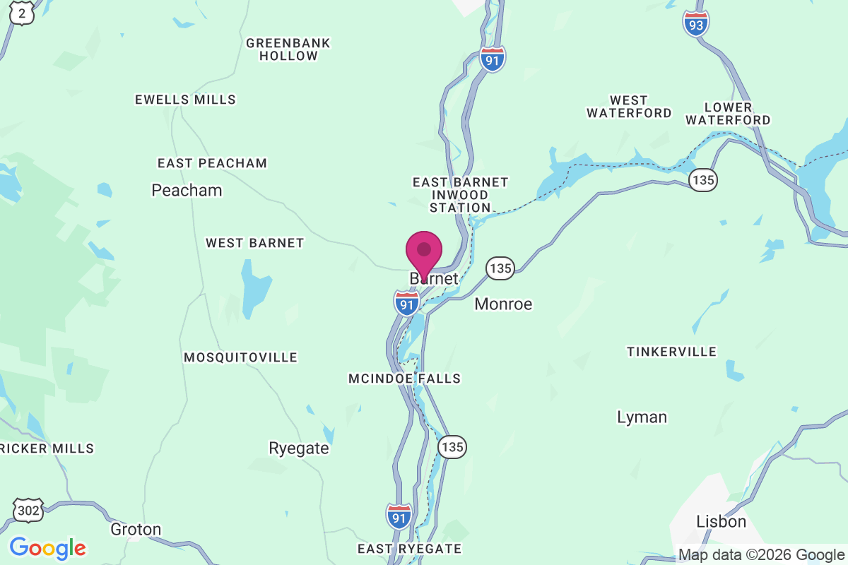 Mc Indoe Falls map