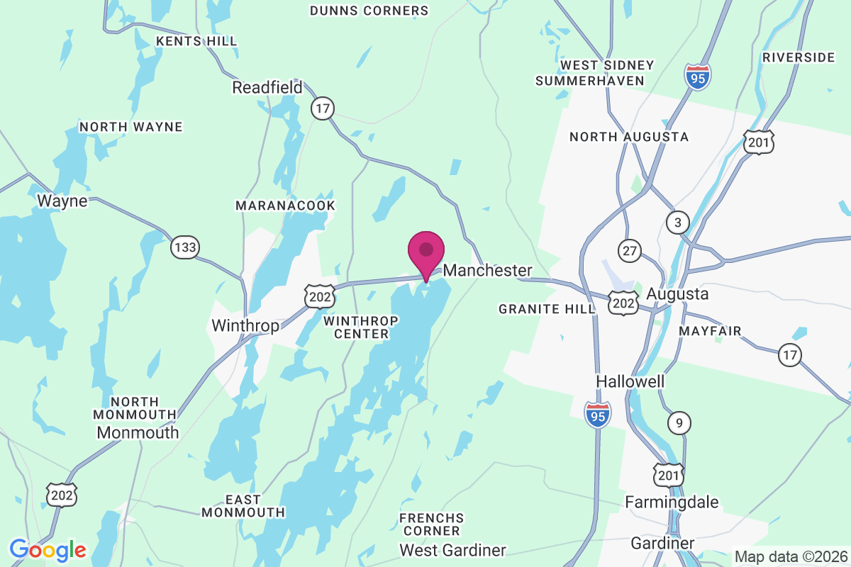 East Winthrop map