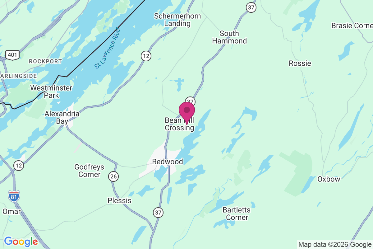 Bean Hill Crossing map