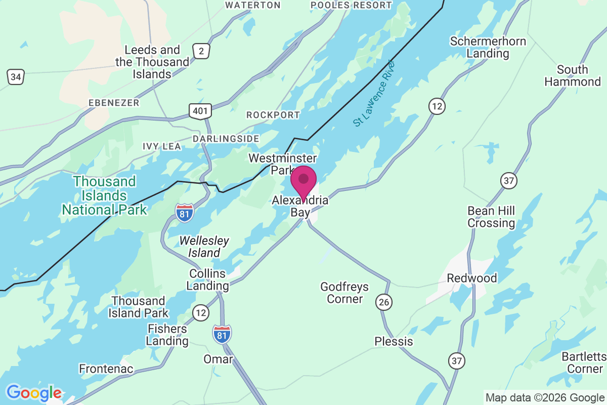 Wellesley Island map