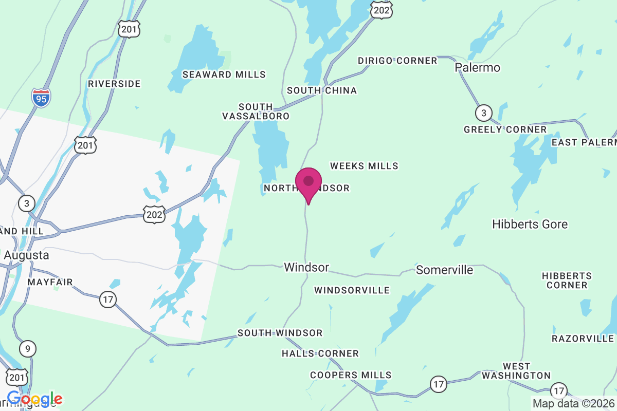 North Windsor map