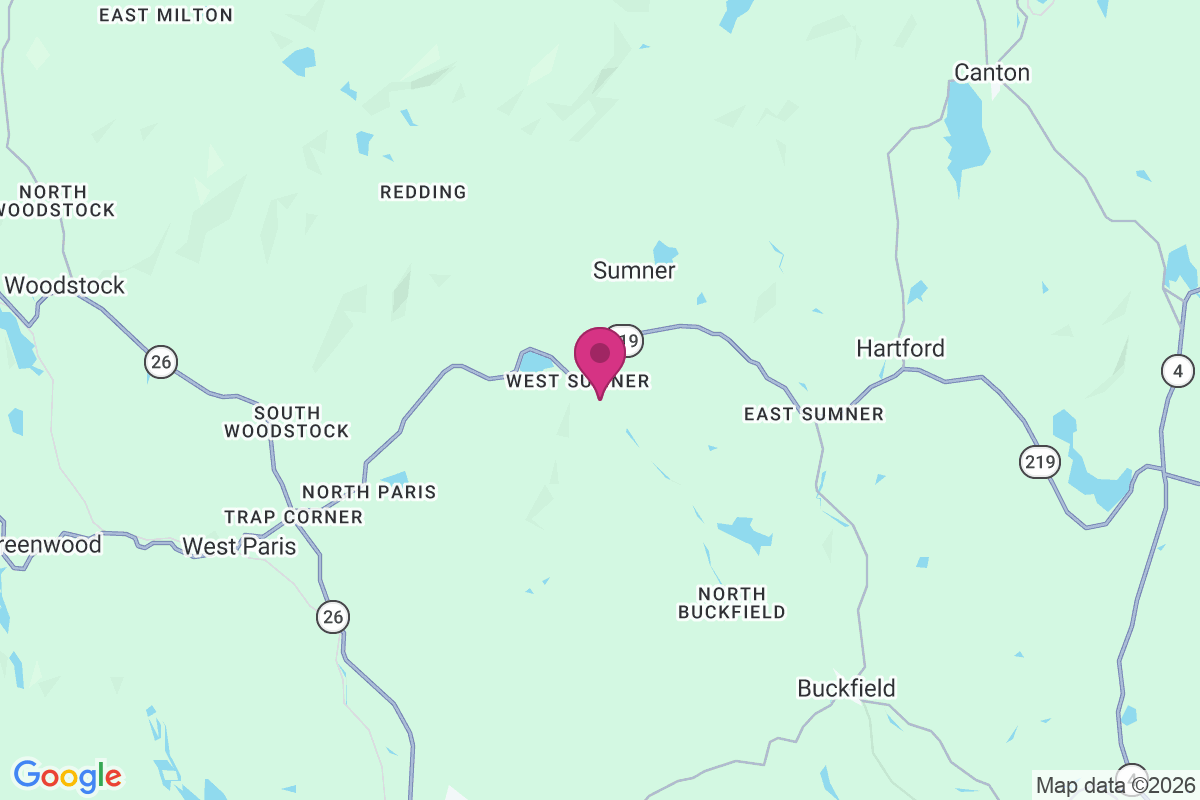 West Sumner map