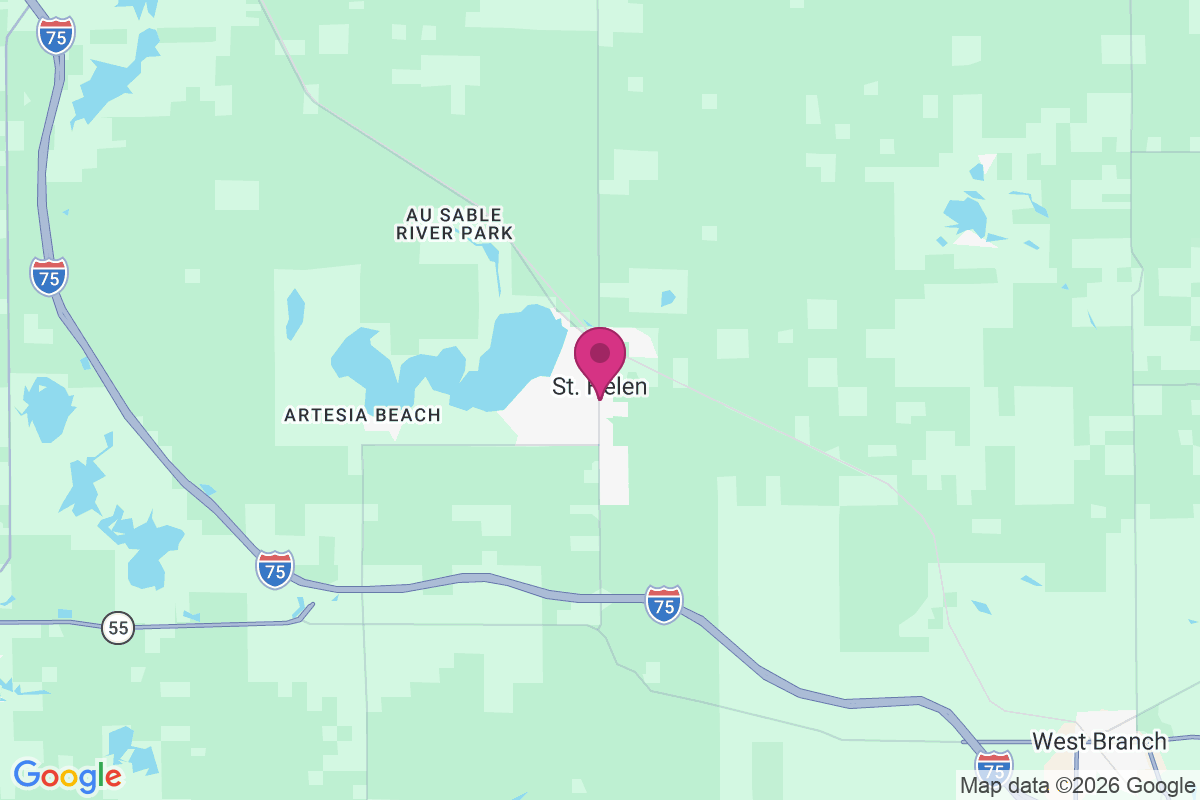 Saint Helen map
