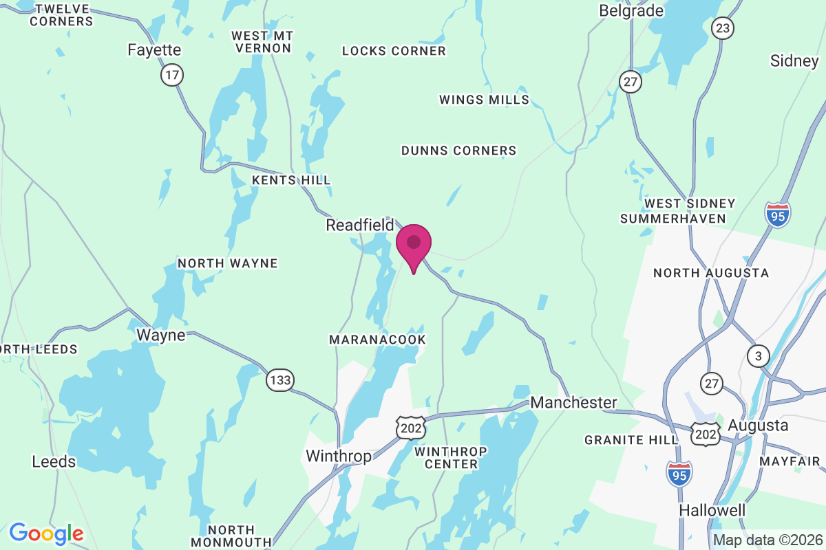 Readfield Depot map