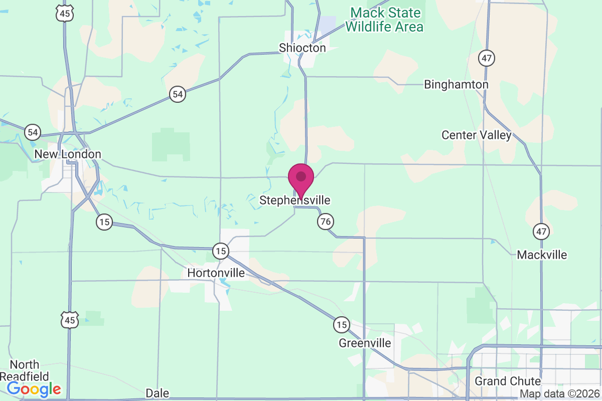 Stephensville map