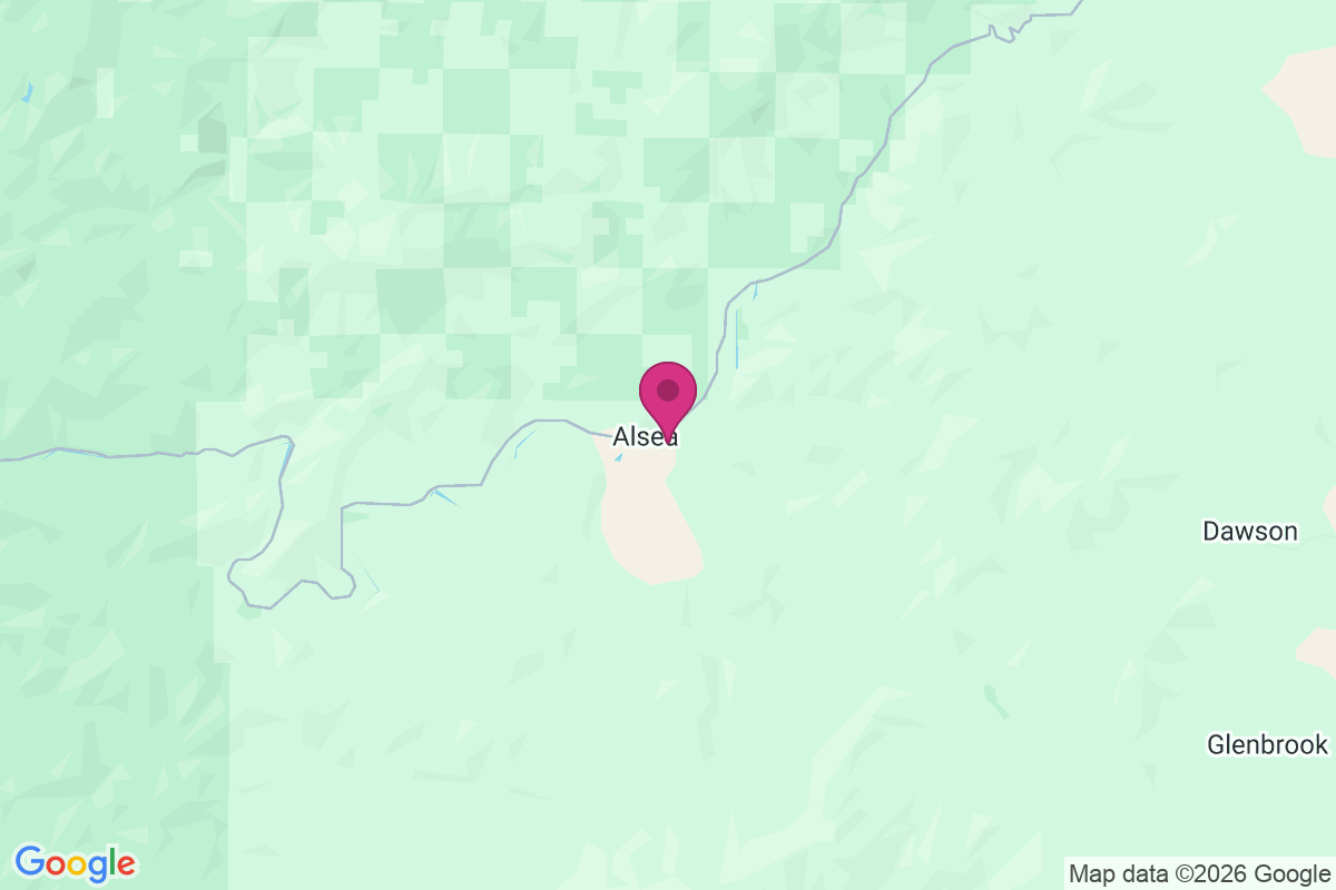 Alsea map
