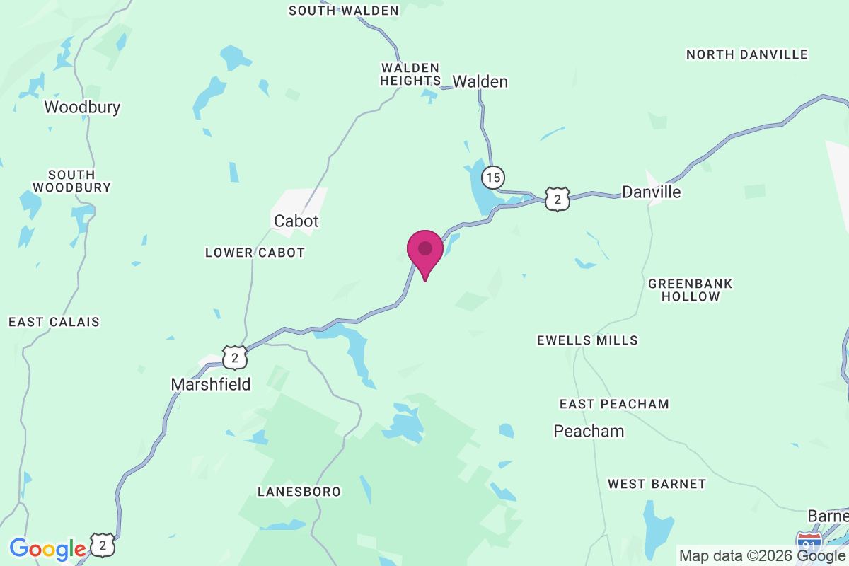 East Cabot map