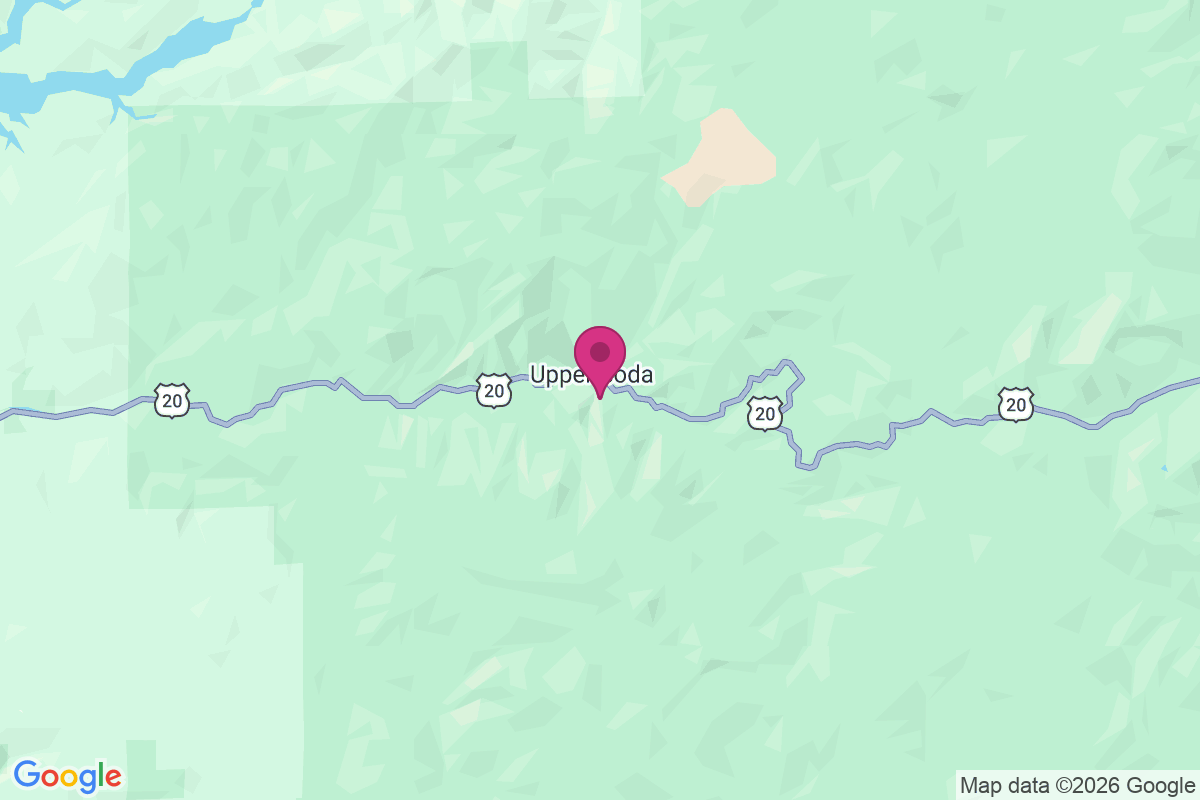 Upper Soda map