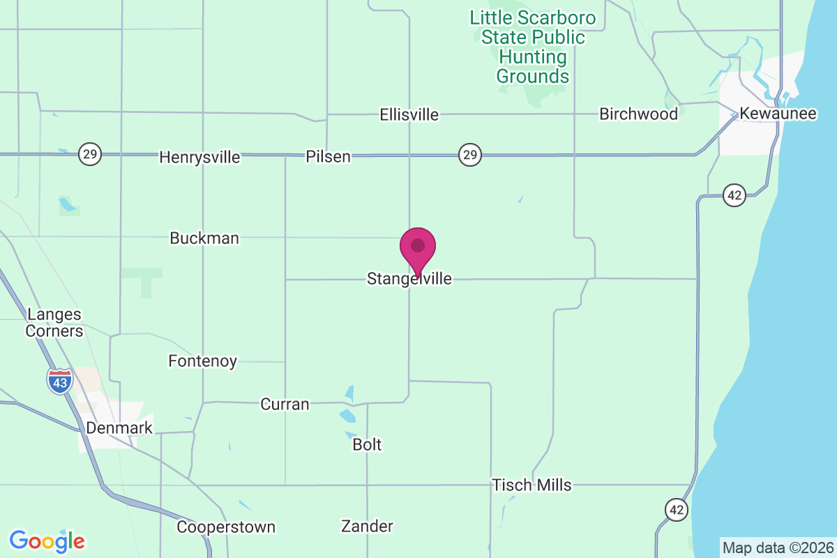 Stangelville map