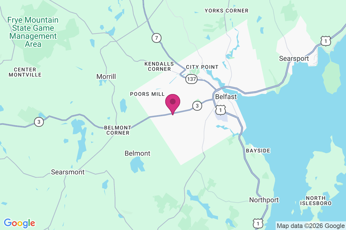 Hayford Corner map