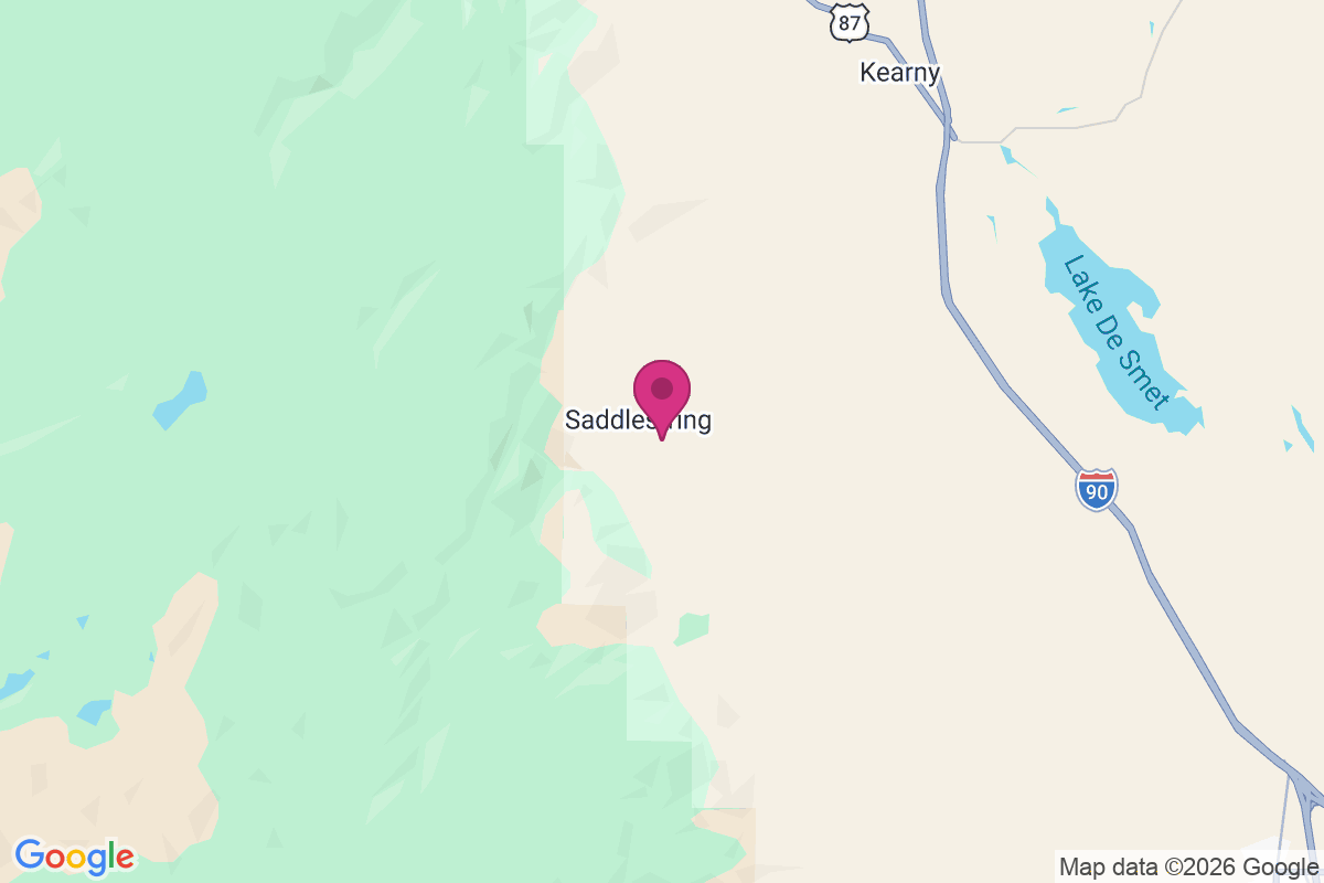 Saddlestring map
