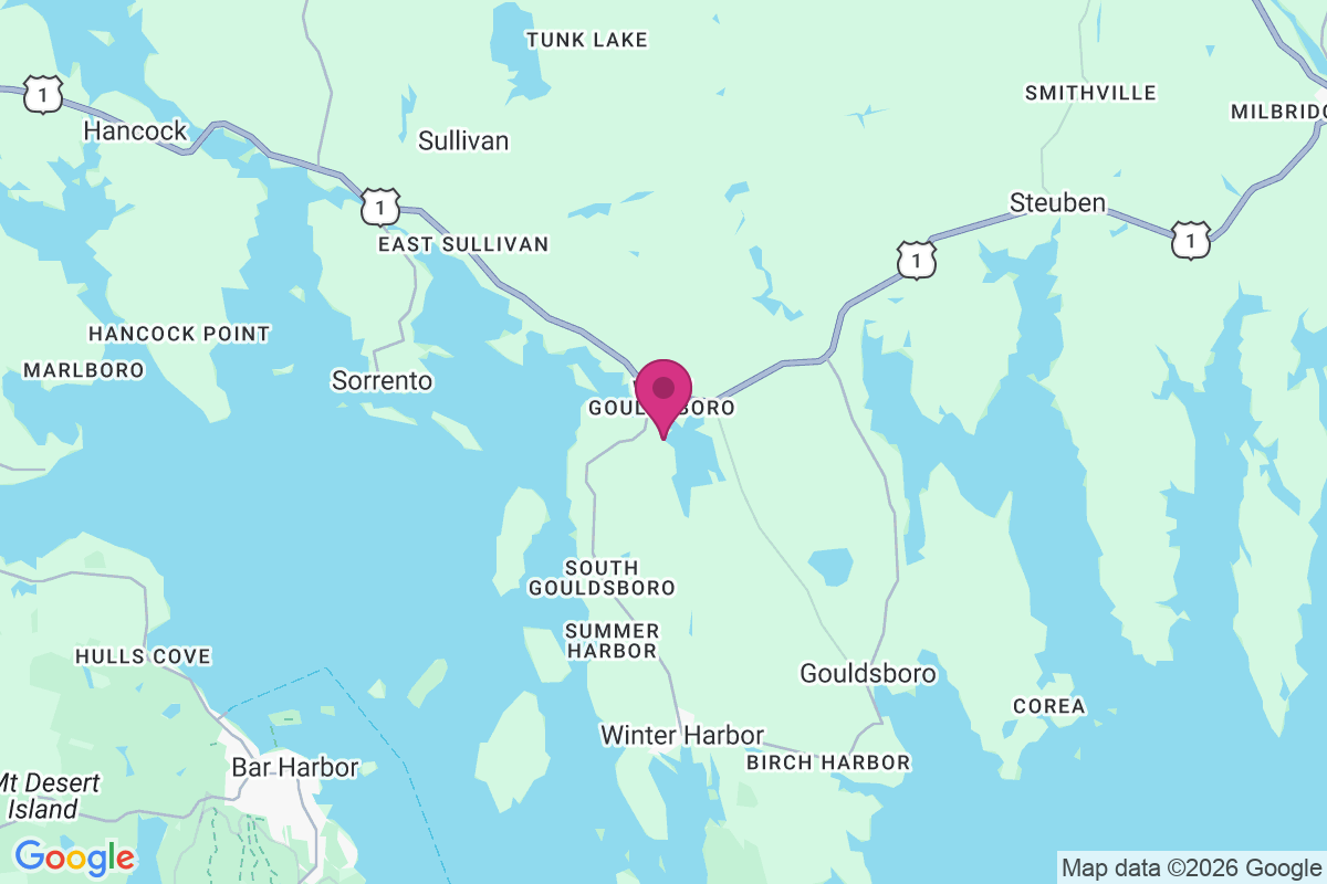 West Gouldsboro map