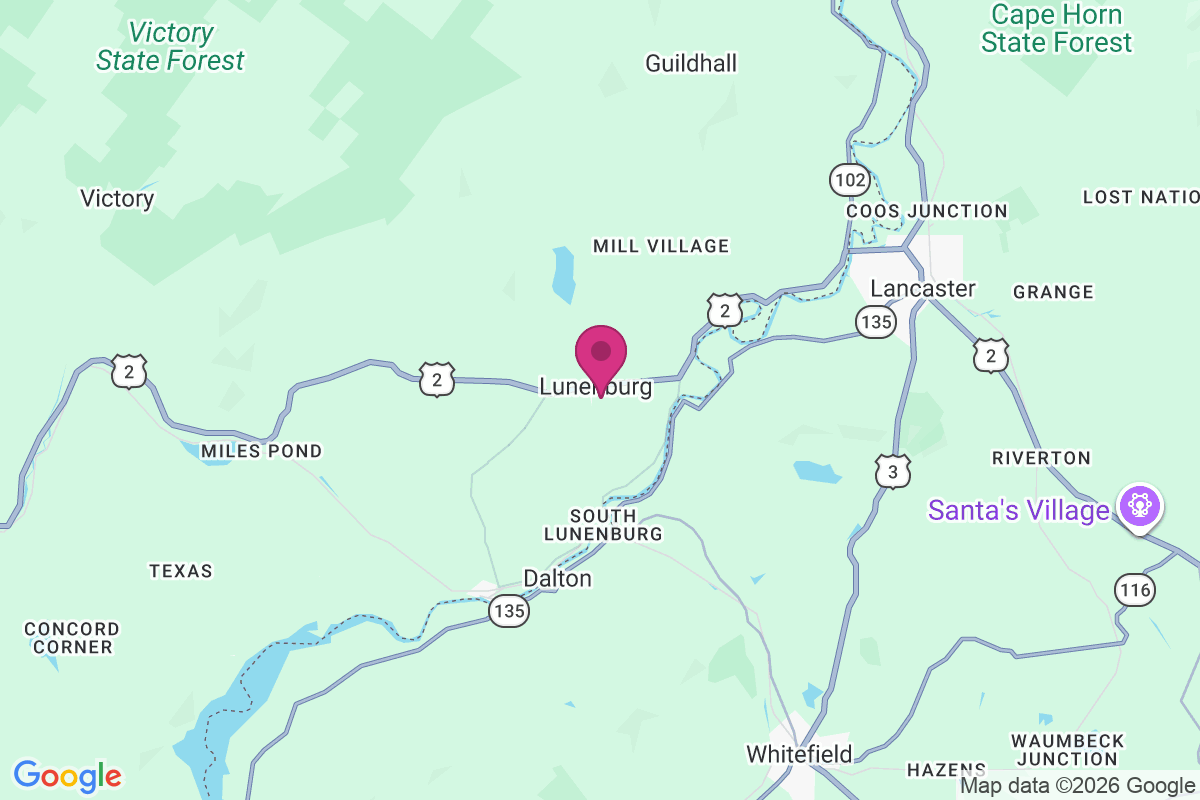 Lunenburg map