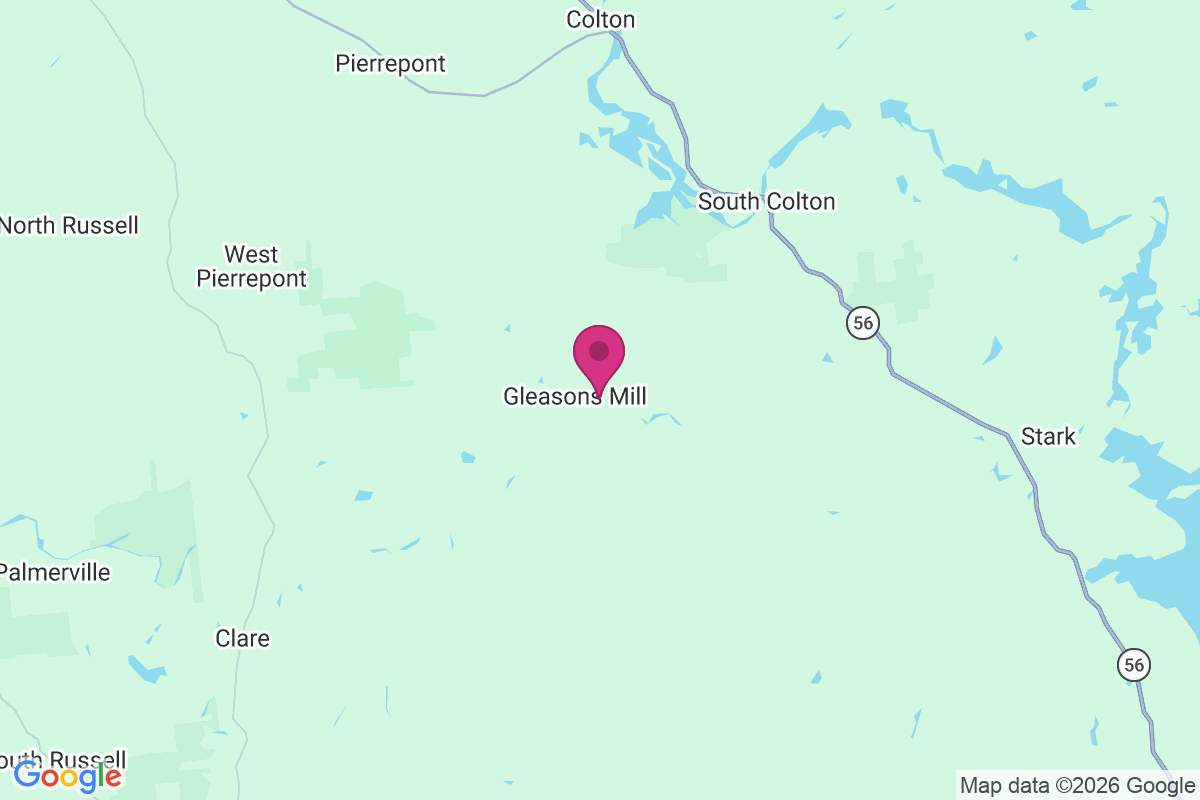 Gleasons Mill map