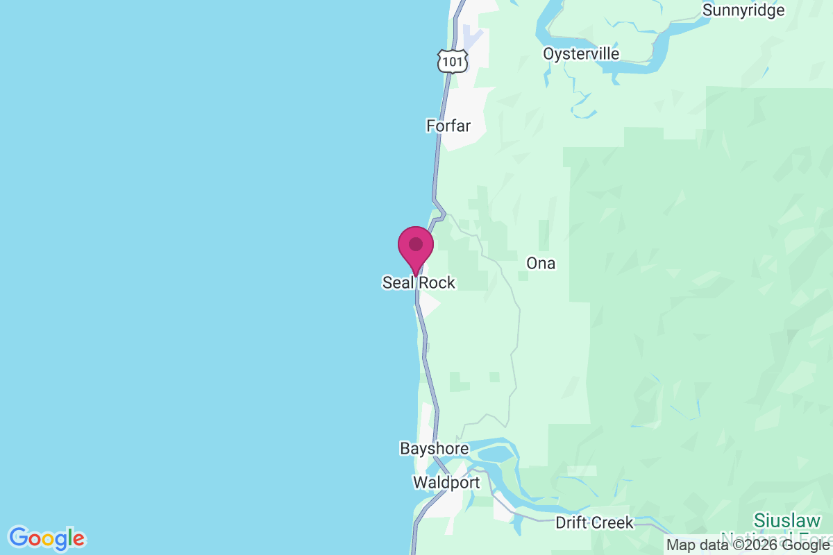 Seal Rock map