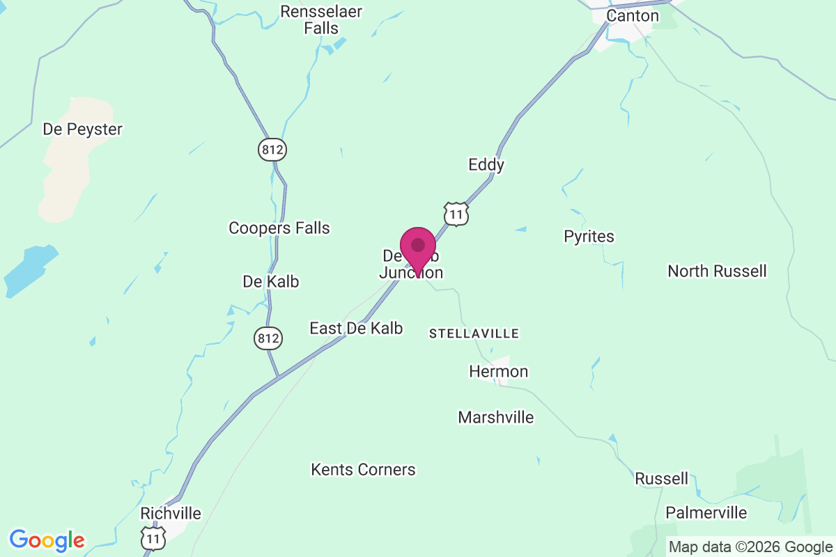 De Kalb Junction map