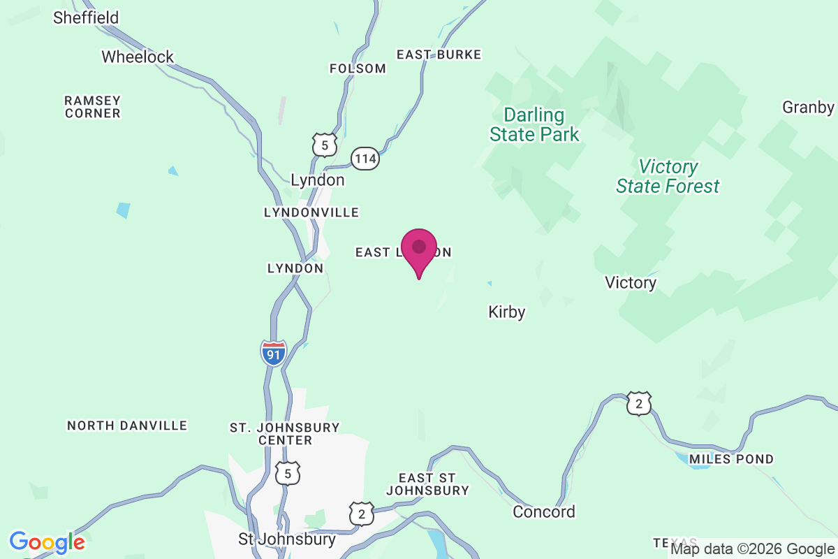 East Lyndon map