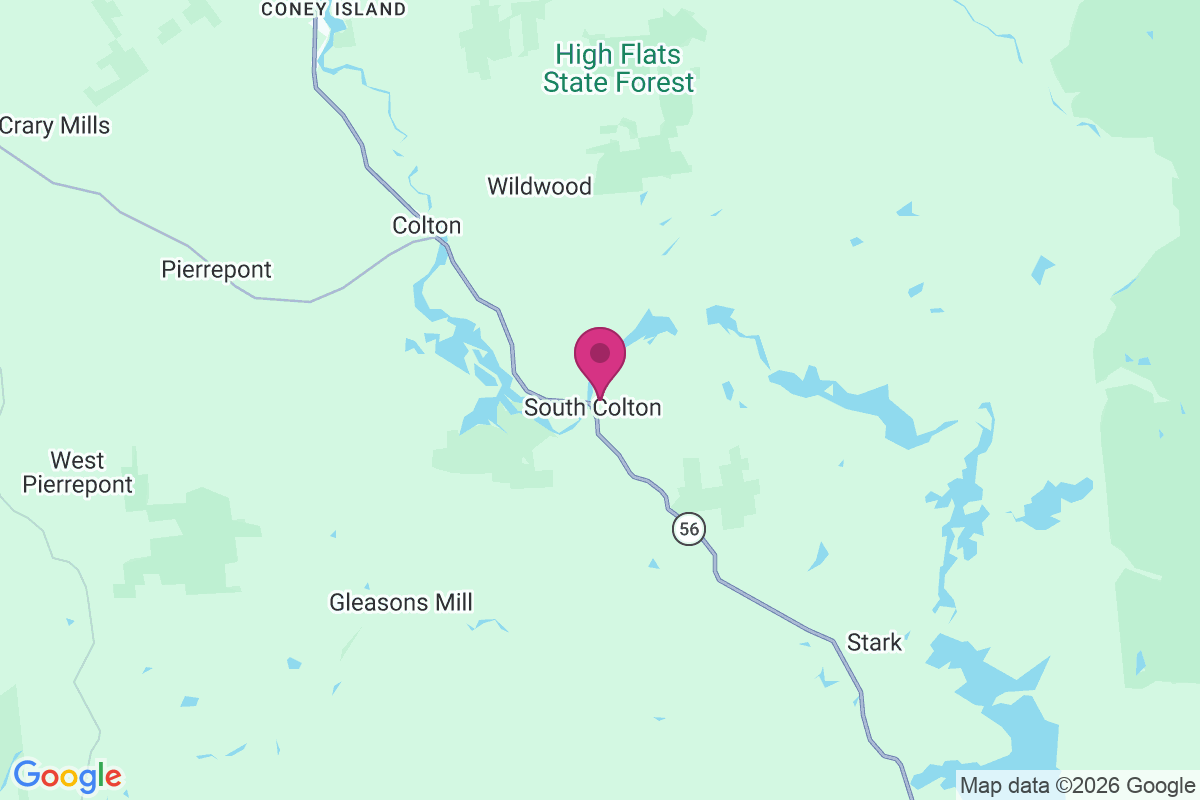 South Colton map