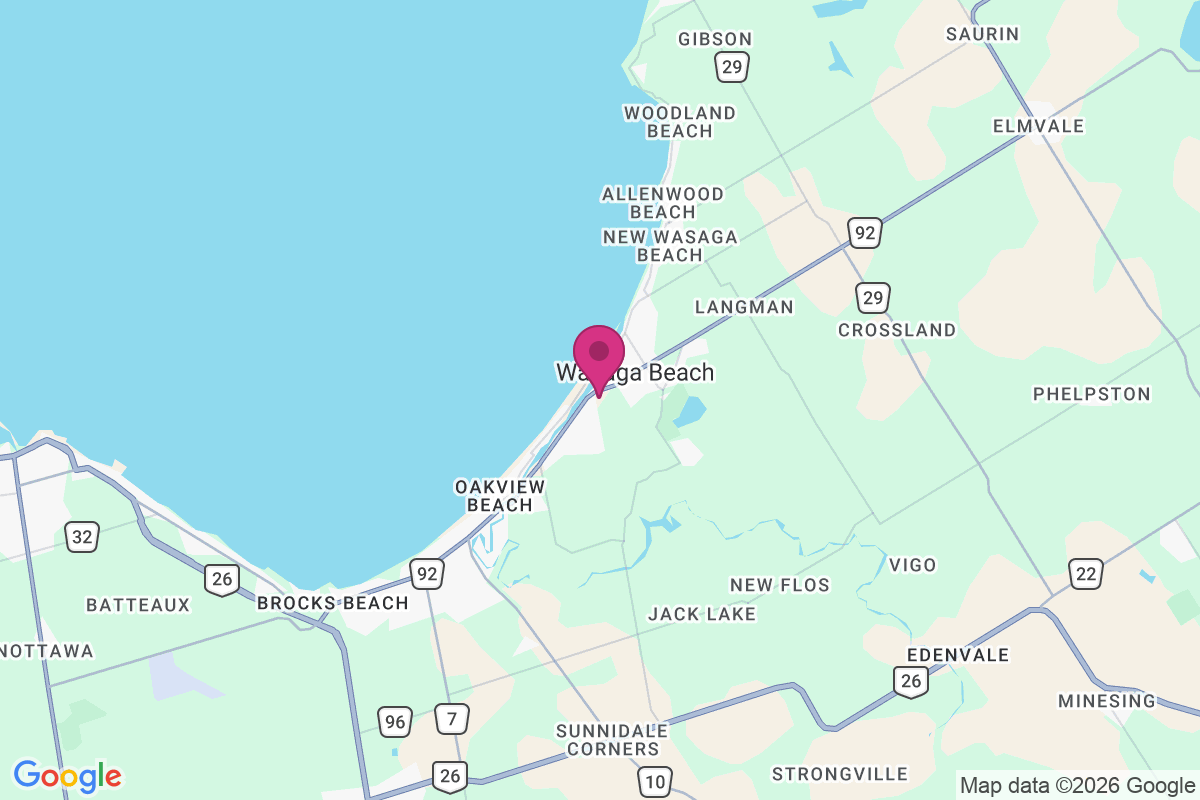 Wasaga Beach map