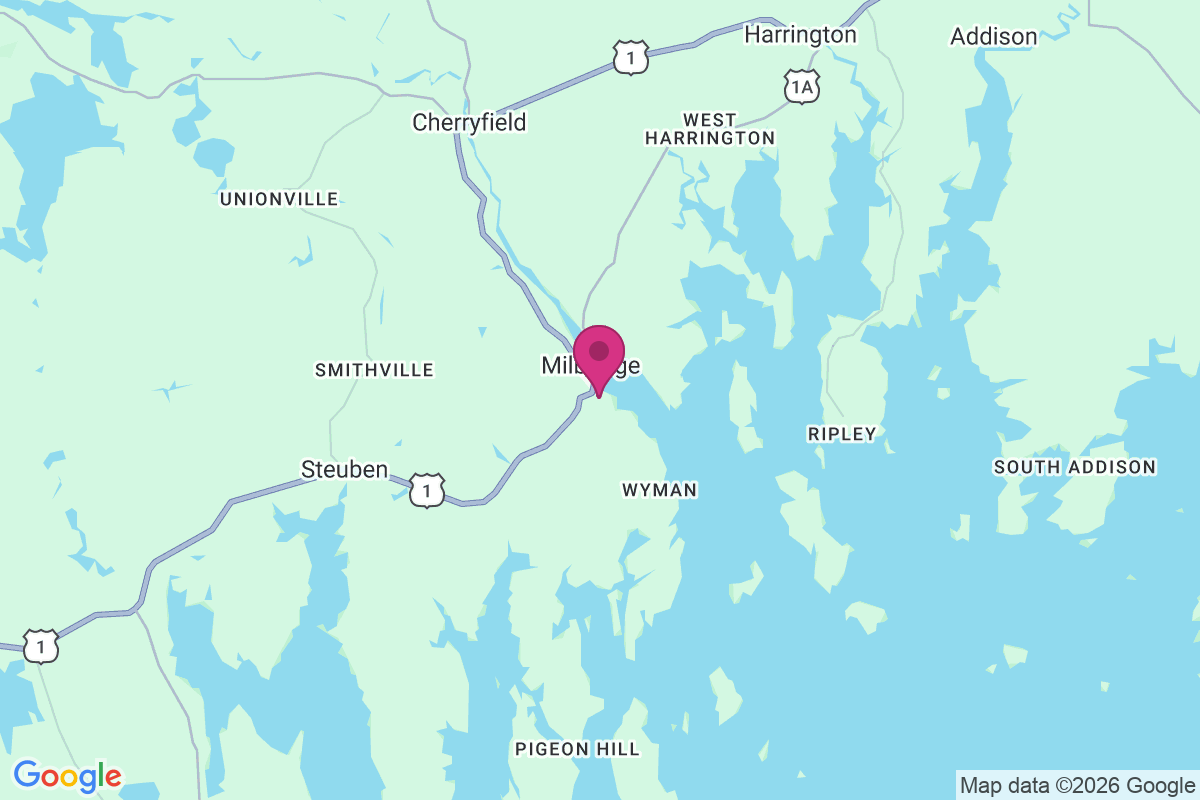 Milbridge map