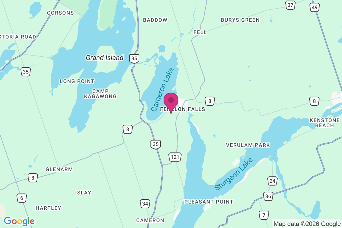 Fenelon Falls map