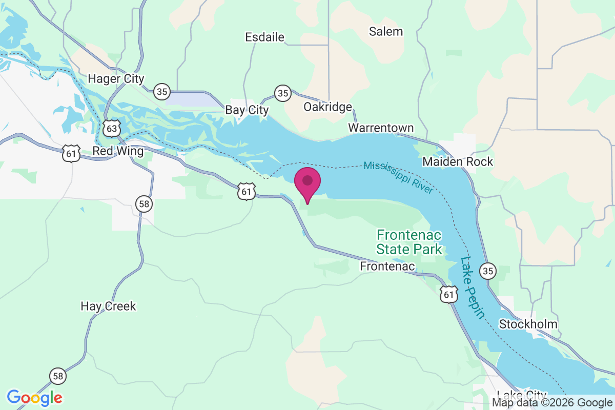 Wacouta Beach map