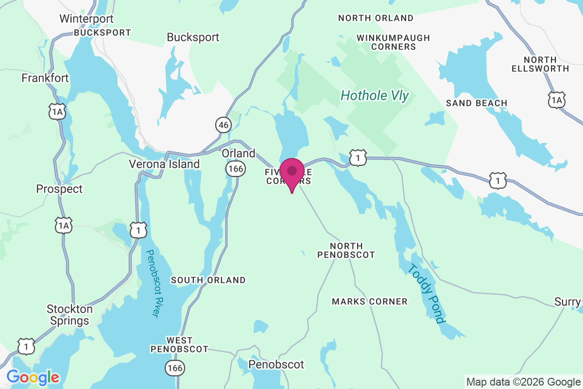 Five Mile Corners map