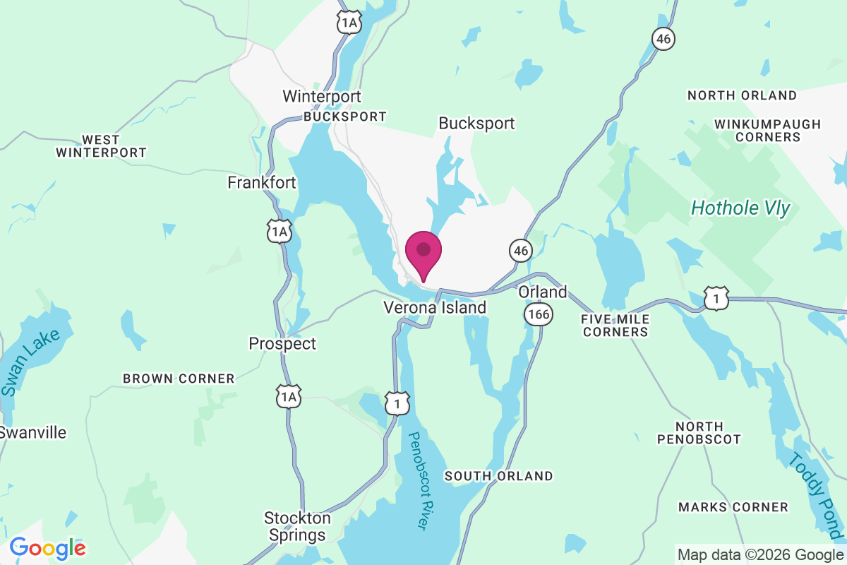 Bucksport map