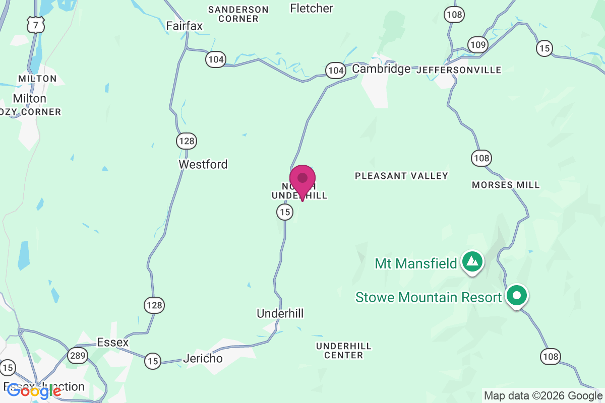 North Underhill map