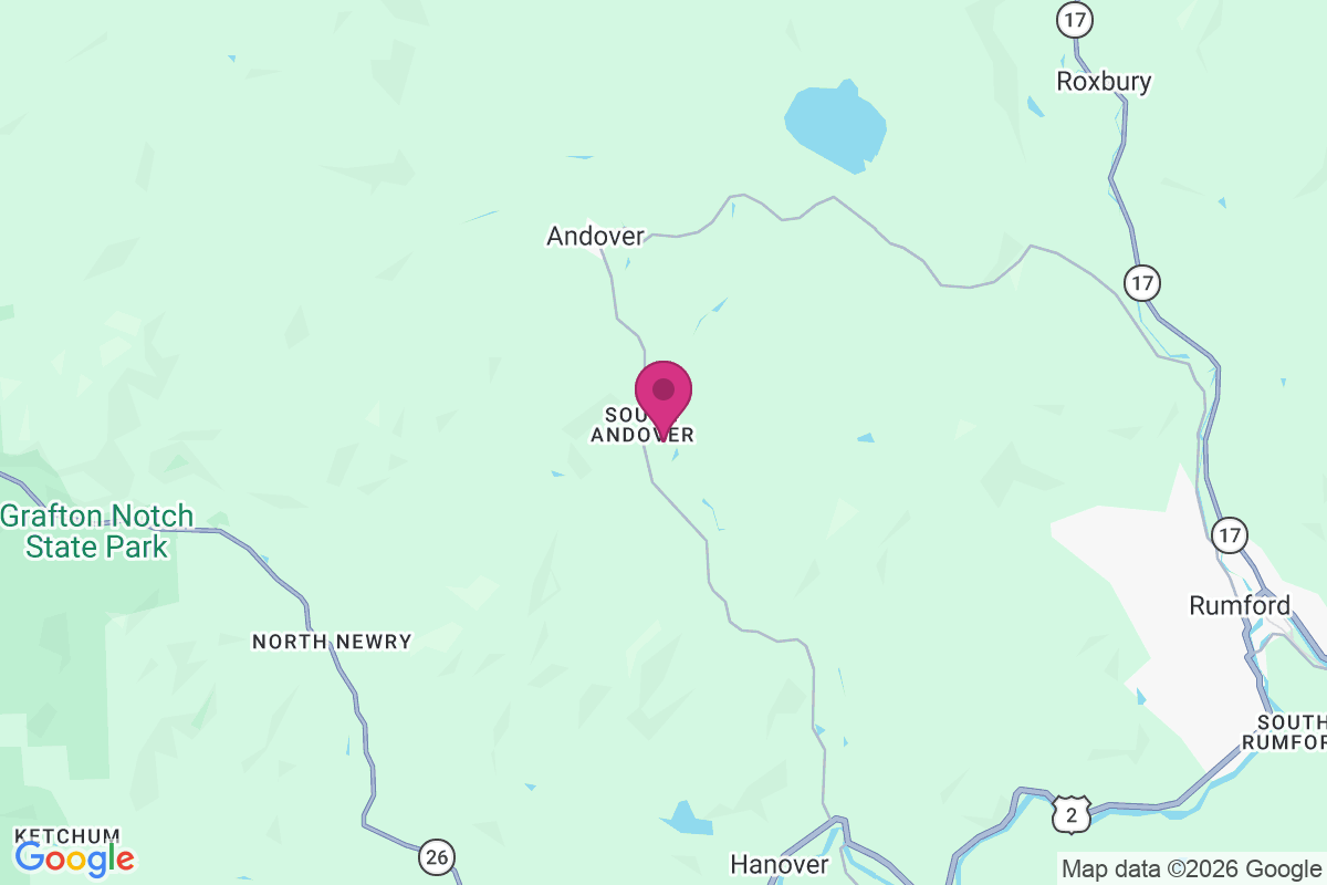 South Andover map